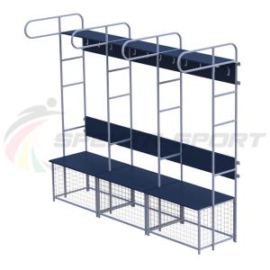 Купить Индивидуальное место хоккеиста ширина 580 мм. (3-х секционный) в Саратове 