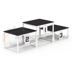 Купить Пьедестал для награждения переносной (без облицовки) 1 человек на ступень SP РАН2 в Саратове 