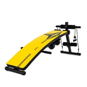 Купить Скамья для пресса DFC с гантелями и эспандерами D102RY в Саратове 