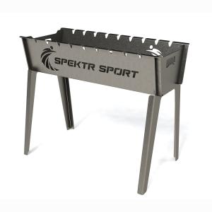 Купить Мангал Laser Grill "Люкс" 2 мм (на 9 шампуров) высокий в Саратове 