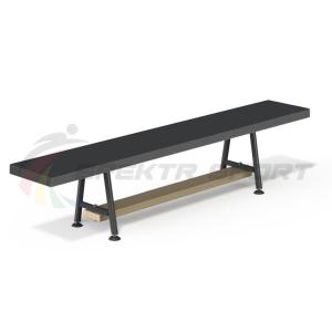 Купить Скамья гимнастическая мягкая (2 регулир. мет. ножки) 1,5 м в Саратове 