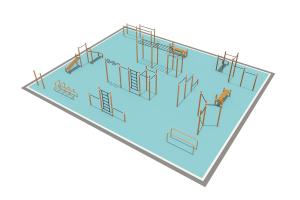 Купить Районная площадка для Воркаут и WRK 7_76mm в Саратове 