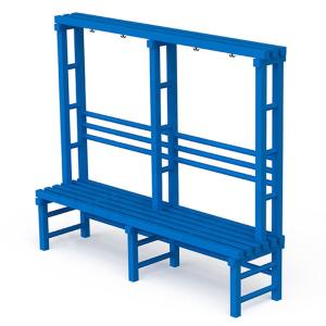 Купить Скамья-вешалка односторонняя 2000х494х1700 мм(ПВХ) в Саратове 