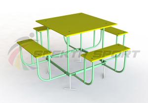 Купить Столик со скамейками арт. SP УБС1 в Саратове 