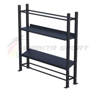 Купить Модульный стеллаж для гантелей, гирь и медболов 1920х430х1950 в Саратове 
