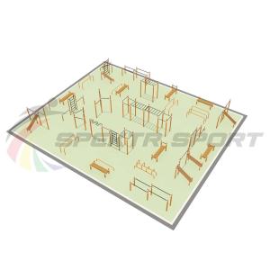 Купить Парковая площадка для Воркаут и WRK 6_76mm в Саратове 