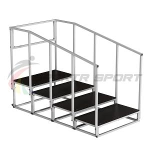 Купить Хоровой станок разборный четырехрядный с перилами в Саратове 