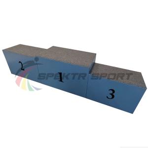 Купить Пьедестал для награждения "матрешка" переносной (обшит  фанерой) 2 человека на ступень SP РАН4Ф в Саратове 