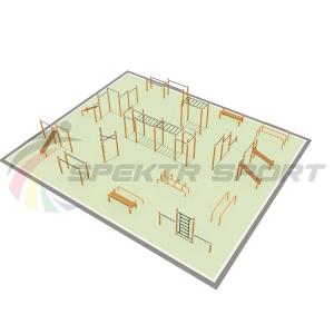 Купить Парковая площадка для Воркаут и WRK 5_76mm в Саратове 