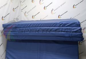 Купить Мат гимнастический 2х1х0.1 материал искожа, плотность 25 кг/м3, с ручками в Саратове 