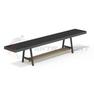 Купить Скамья гимнастическая мягкая 1,5 м. (2 нерегулир метал. нож.) в Саратове 