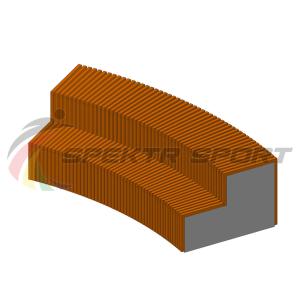 Купить Скамья "Горка" в Саратове 