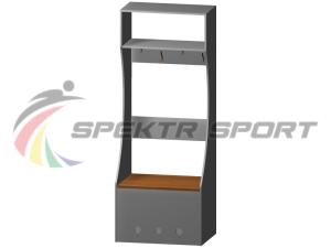 Купить Индивидуальное место хоккеиста (ЛДСП) ширина 800 мм в Саратове 