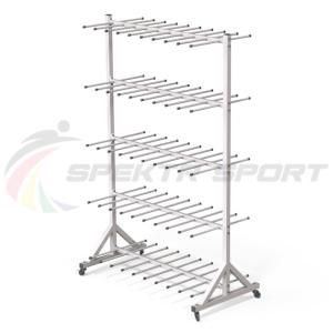 Купить Стеллаж для хранения коньков на 50 пар в Саратове 