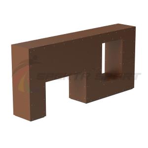 Купить Элемент полосы препятствий Стенка с двумя проломами в Саратове 