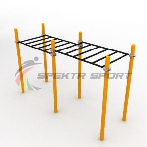 Купить Рукоход двухуровневый для Воркаут SP WRK-02_76mm в Саратове 