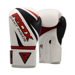 Купить Перчатки боксерские RDX REX F10 WHITE BGR-F10W, 12 oz в Саратове 