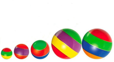 Купить Мячи резиновые (комплект из 5 мячей различного диаметра) в Саратове 