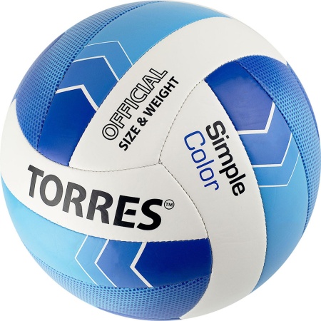 Купить Мяч волейбольный Torres Simple Color любительский р.5 в Саратове 